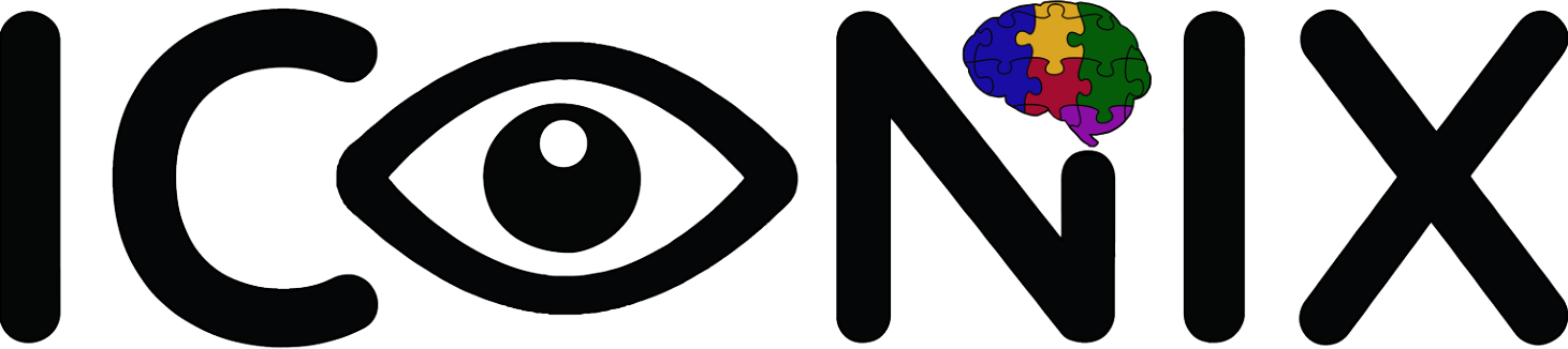 ICONIX eye and brain logo